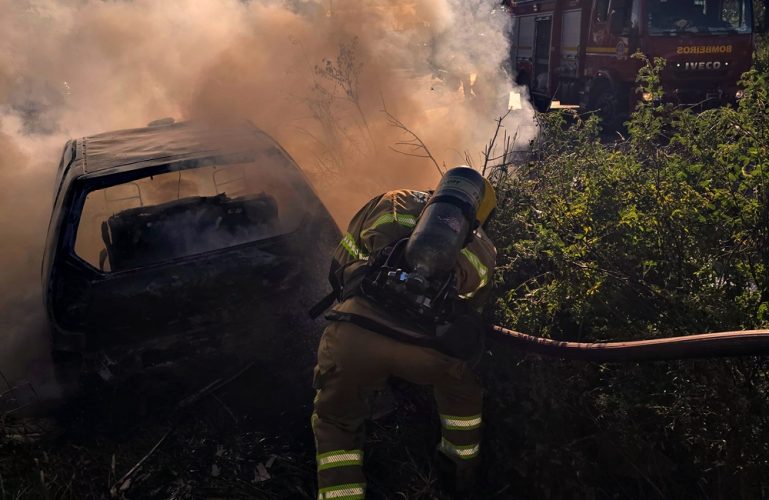 carro incendio
